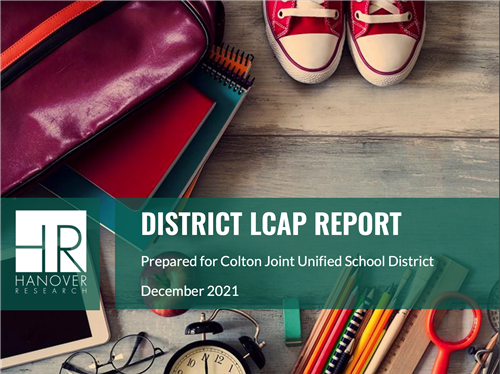 District LCAP Report - December 2021